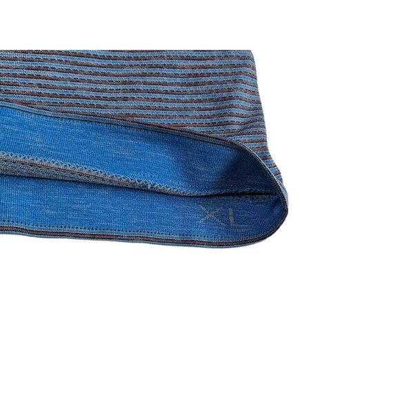 Lululemon Live In Practice Athletic Shirt Short Sleeve T-Shirt Blue Men's XL EUC - Picture 5 of 13